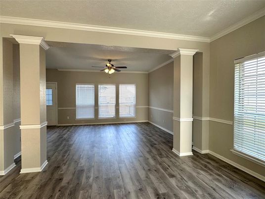 Empty room, Interior, Wood Texture Flooring