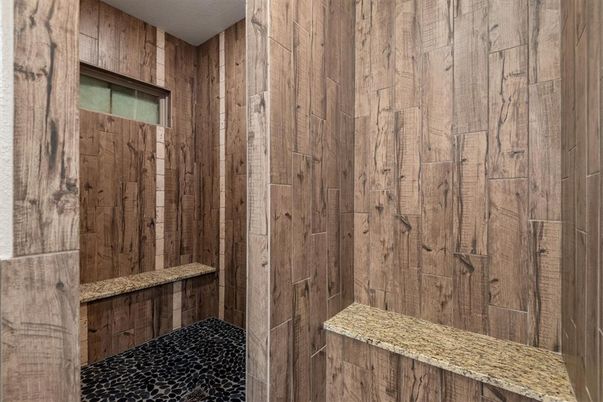 Bathroom, Interior, Wooden Walls