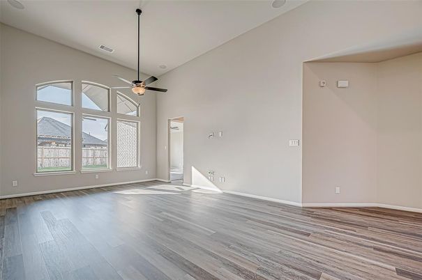 Empty room, Interior, Wood Texture Flooring