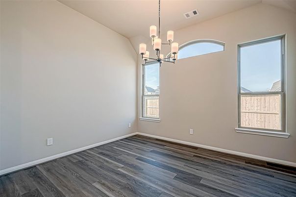Chandelier, Empty room, Interior, Wood Texture Flooring