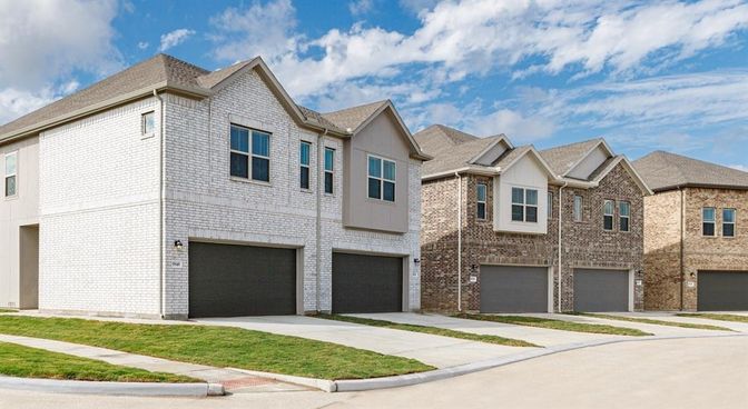 Attached, Exterior, Facade, Brick Facade, Rowhouse