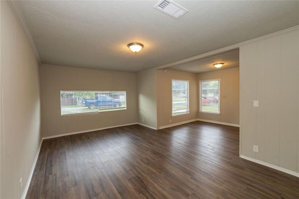 Empty room, Interior, Wood Texture Flooring