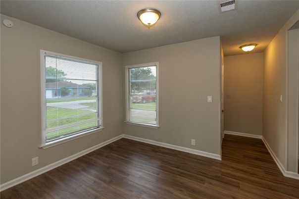 Empty room, Interior, Wood Texture Flooring