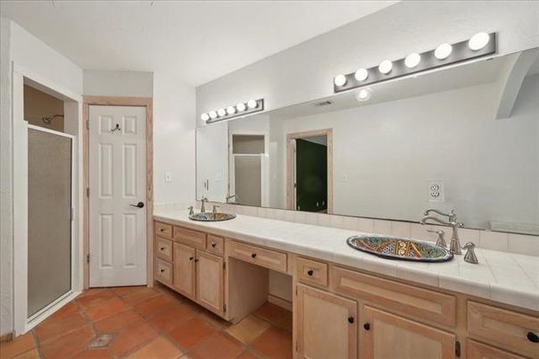 Bathroom, Dual Sink Vanities, Interior, Tile Countertops