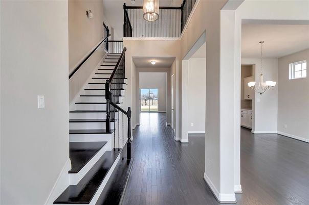 Chandelier, Interior, Wood Texture Flooring