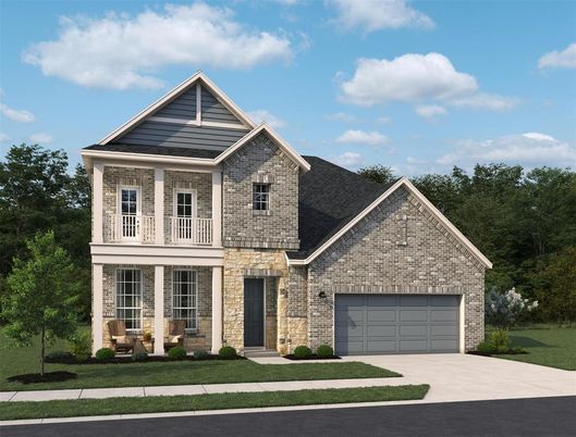 Attached, Exterior, Facade, Brick Facade, Brick Traditional