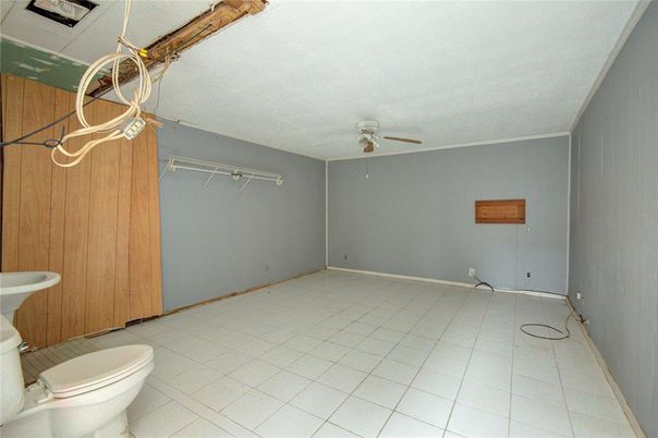 Bathroom, Empty room, Interior