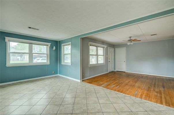 Empty room, Interior, Wood Texture Flooring