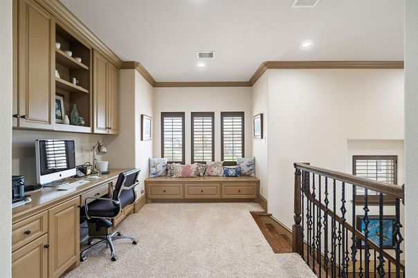 Home Office, Interior, Recessed Lighting
