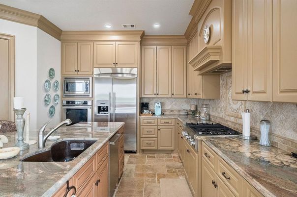 Interior, Kitchen, Recessed Lighting, Stainless Steel Appliances
