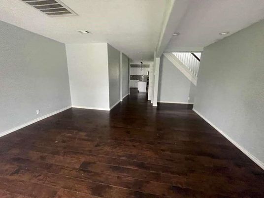 Empty room, Interior, Wood Texture Flooring