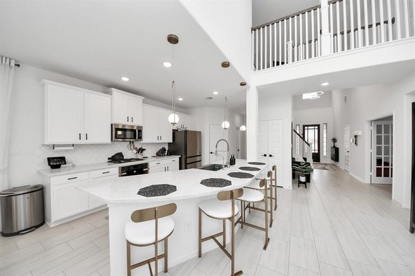 Interior, Kitchen, Pendant Lights, Recessed Lighting