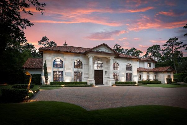Backyard, Exterior, Facade, Mediterranean