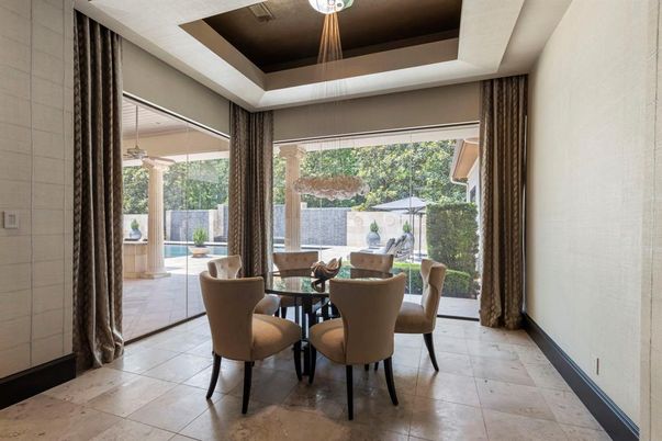 Dining room, Interior, Pendant Lights