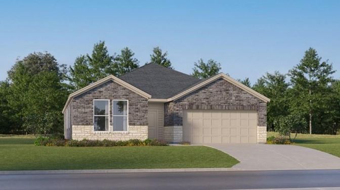 Attached, Exterior, Facade, Brick Facade, Brick Traditional