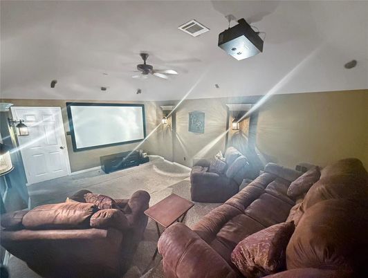 Interior, Living room, Projection Screen, Theatre Room