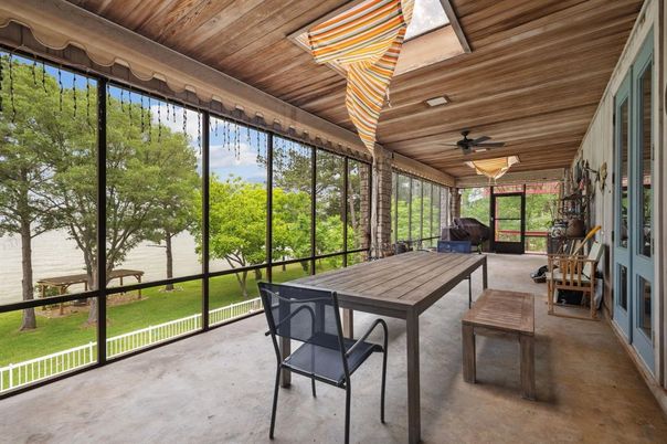 Interior, Sun Room, Wooden Ceilings