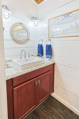 Bathroom, Interior, Wood Texture Flooring