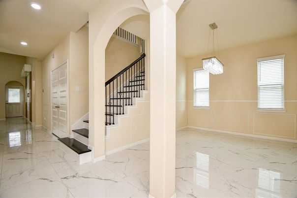 Interior, Marble, Pendant Lights, Recessed Lighting