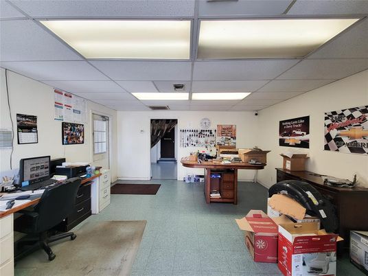 Home Office, Interior, Recessed Lighting