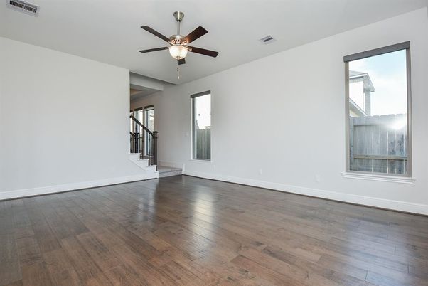 Empty room, Interior, Wood Texture Flooring