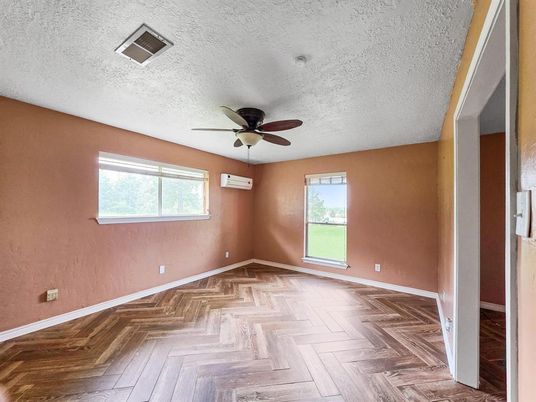 Empty room, Interior, Wood Texture Flooring