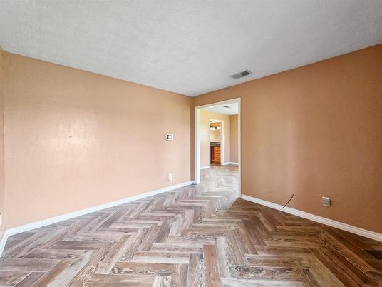 Empty room, Interior, Wood Texture Flooring