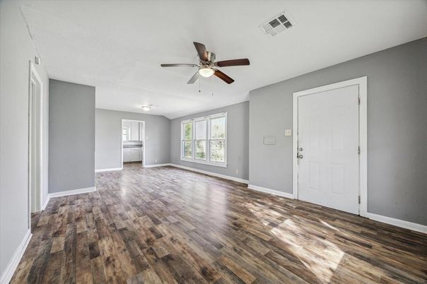 Empty room, Interior, Wood Texture Flooring