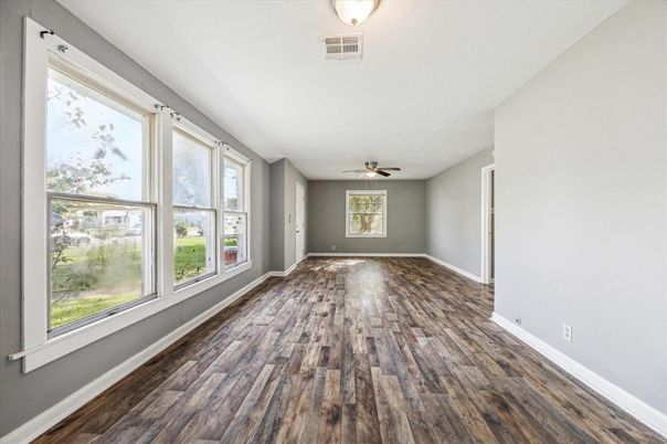 Empty room, Interior, Wood Texture Flooring