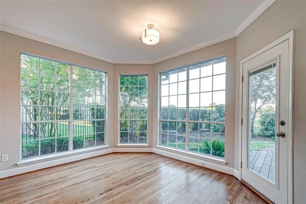 Empty room, Interior, Wood Texture Flooring