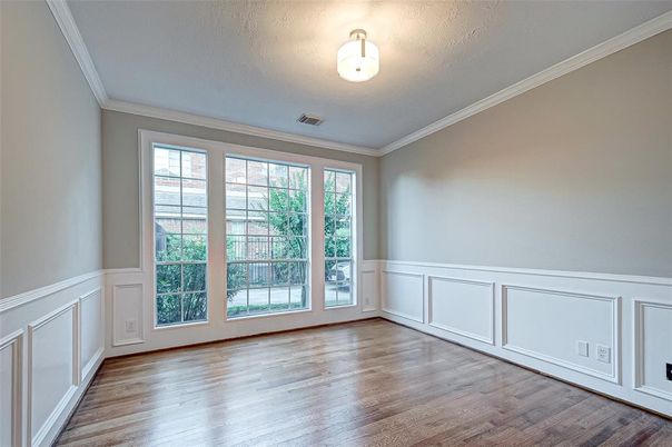 Empty room, Interior, Wood Texture Flooring