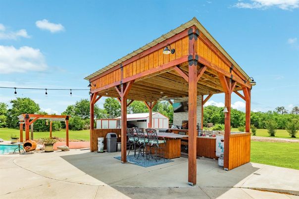 Backyard, Exterior, Hot Tub, Playground