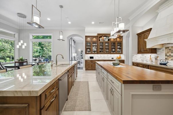 Interior, Kitchen, Pendant Lights, Recessed Lighting