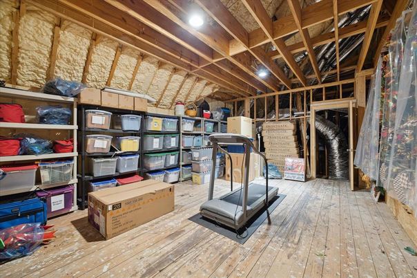 Fitness Equipment, Interior, Wooden Beams, Wooden Ceilings, Wood Texture Flooring