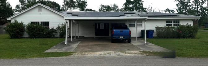 Backyard, Exterior, Solar Panels