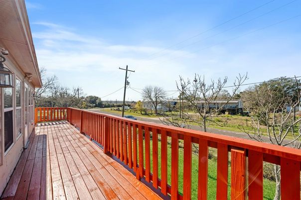 Exterior, Wood Texture Flooring