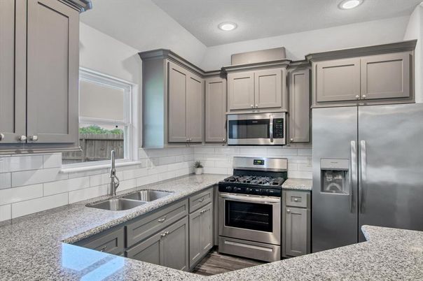 Interior, Kitchen, Recessed Lighting, Stainless Steel Appliances