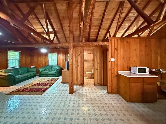 Interior, Living room, Wooden Beams, Wooden Ceilings, Wooden Walls