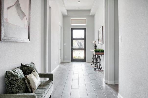 Interior, Recessed Lighting, Wood Texture Flooring