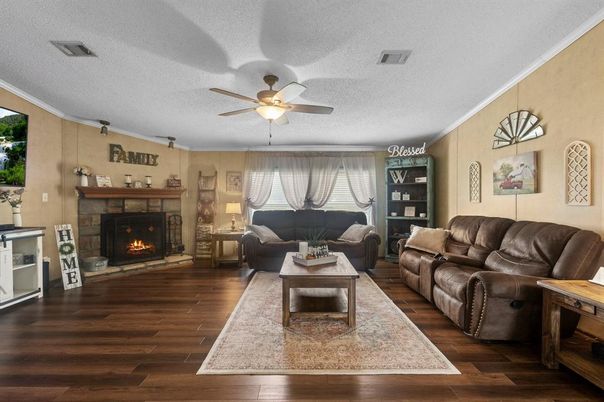 Fireplace, Interior, Living room, Wood Texture Flooring