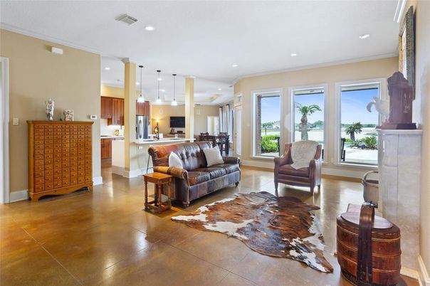 Interior, Kitchen, Living room, Pendant Lights, Recessed Lighting