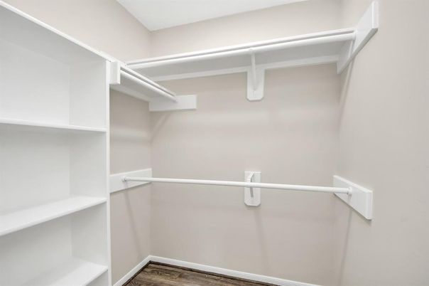 Interior, Walk-in Closets, Wood Texture Flooring