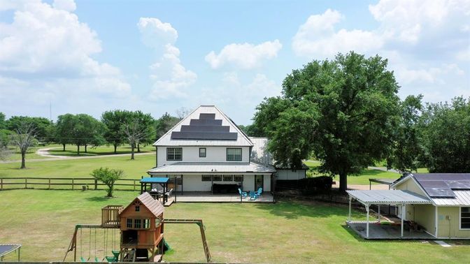 Backyard, Exterior, Solar Panels