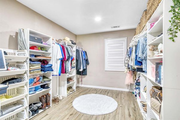 Interior, Recessed Lighting, Walk-in Closets, Wood Texture Flooring