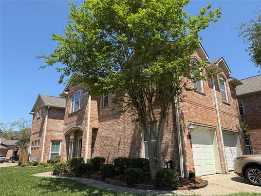 Attached, Exterior, Facade, Brick Facade, Tudor Revival