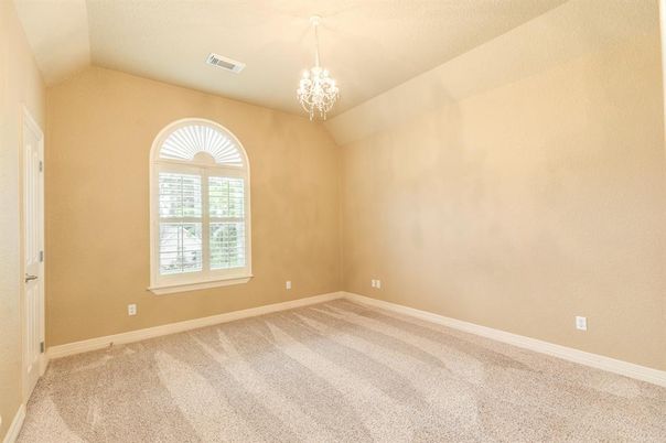Chandelier, Empty room, Interior