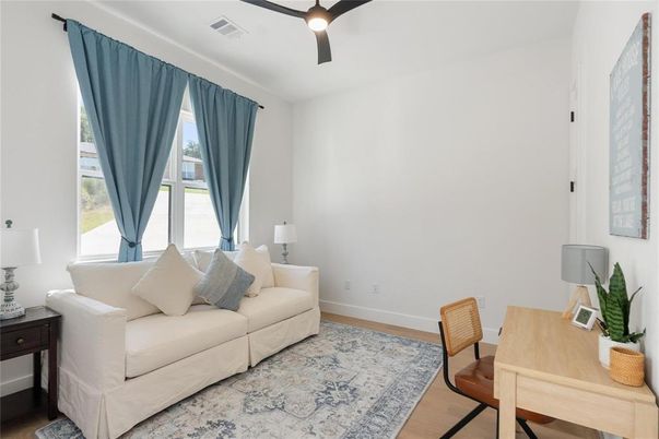 Home Office, Interior, Wood Texture Flooring
