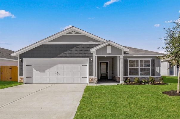 Attached, Exterior, Facade, American Craftsman