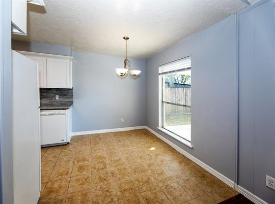 Empty room, Interior, Kitchen, Pendant Lights