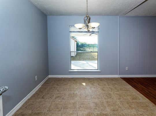 Empty room, Interior, Pendant Lights, Wood Texture Flooring